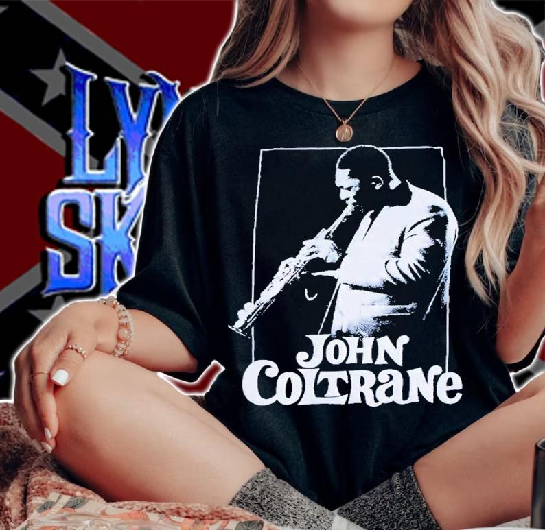 John Coltrane Playing shirt t-shirt woman shirt