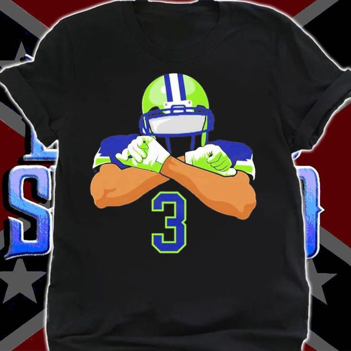 Seattle Football Player Number 3 T-Shirt t-shirt shirt