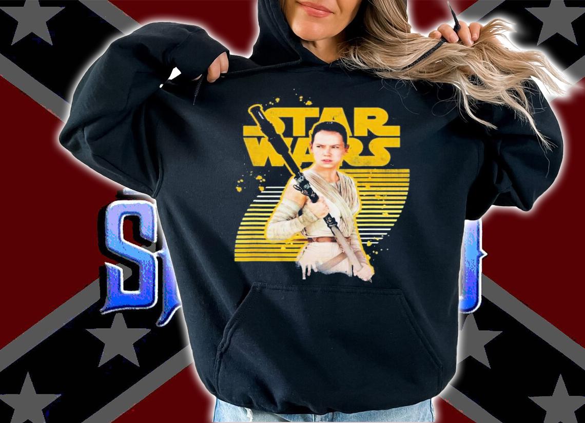 Star Wars The Force Awakens Rey Stands Strong Shirt t-shirt