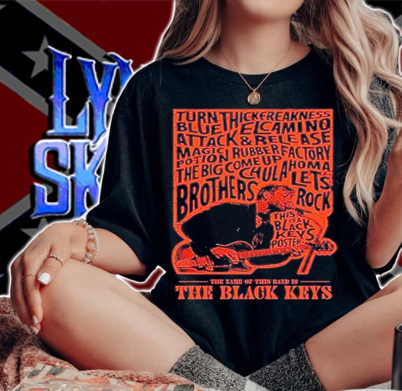 The Black Keys Concert shirt t-shirt woman shirt