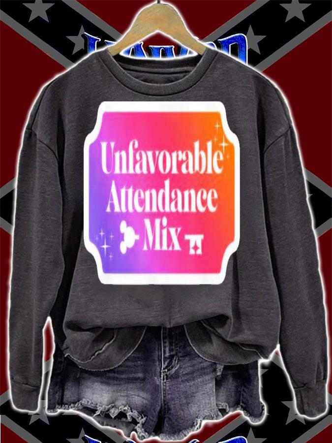 Unfavorable Attendance Mix t-shirt