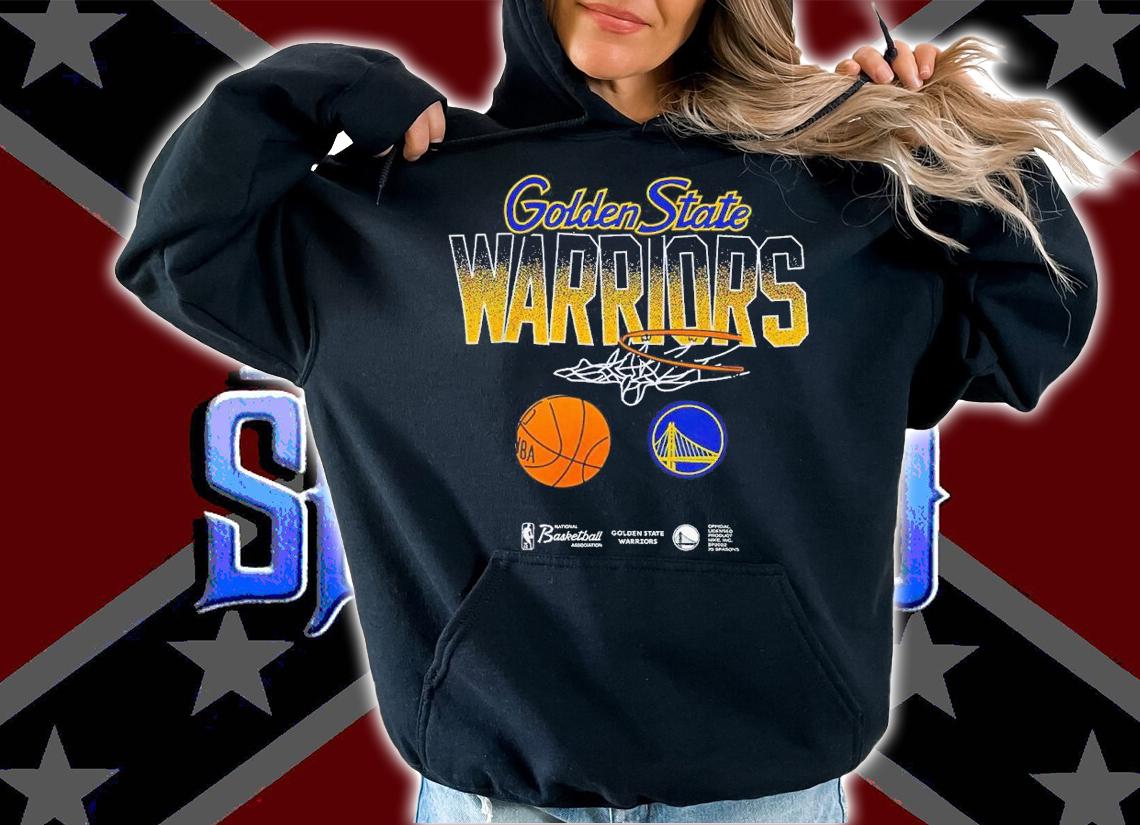 Warriors Courtside Splatter Shirt t-shirt
