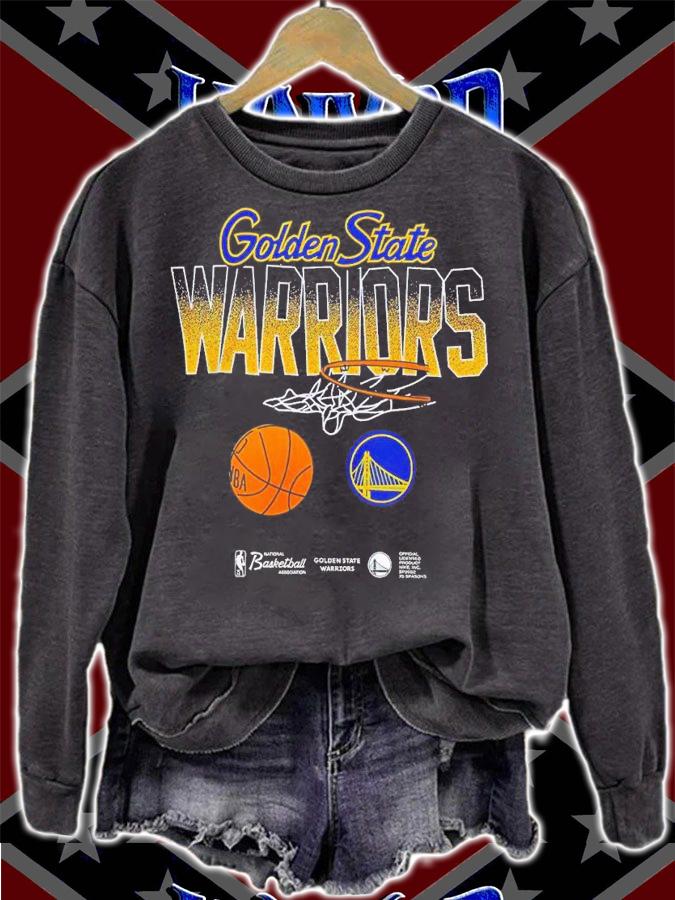 Warriors Courtside Splatter Shirt t-shirt