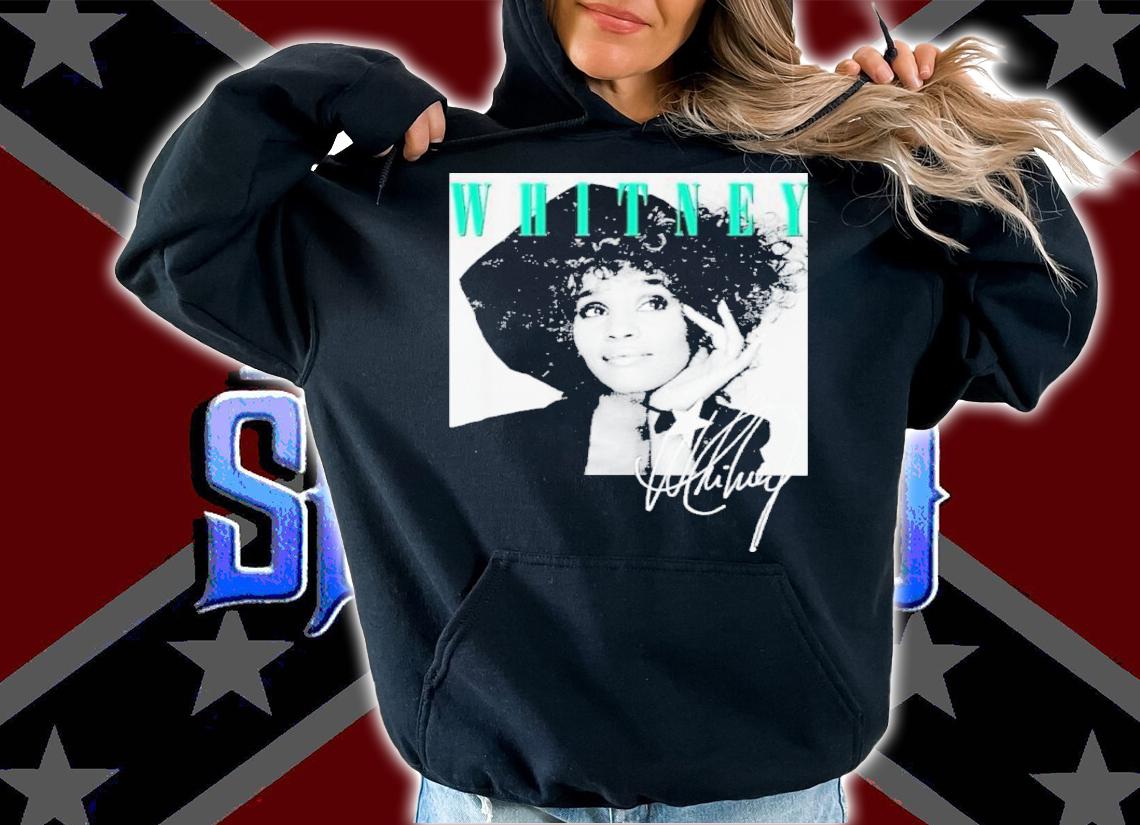 Whitney Houston Classic Vintage Signature Shirt t-shirt hoodie