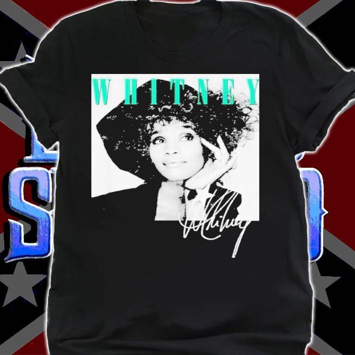 Whitney Houston Classic Vintage Signature Shirt t-shirt shirt