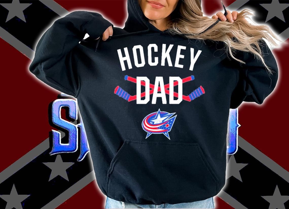 Columbus Blue Jackets Hockey Dad T-Shirt t-shirt