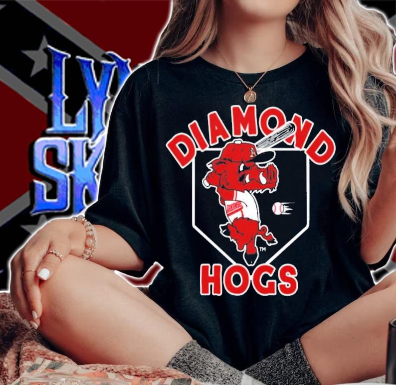 Diamond Hogs Arkansas Diamond Hogs T-Shirt t-shirt woman shirt