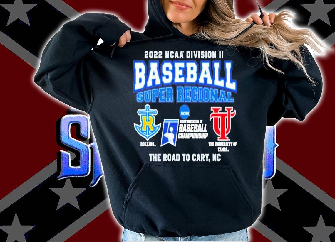 Division II Baseball Super Regional Champion Rollins Vs The University Of Tampa 2022 T-Shirt t-shirt