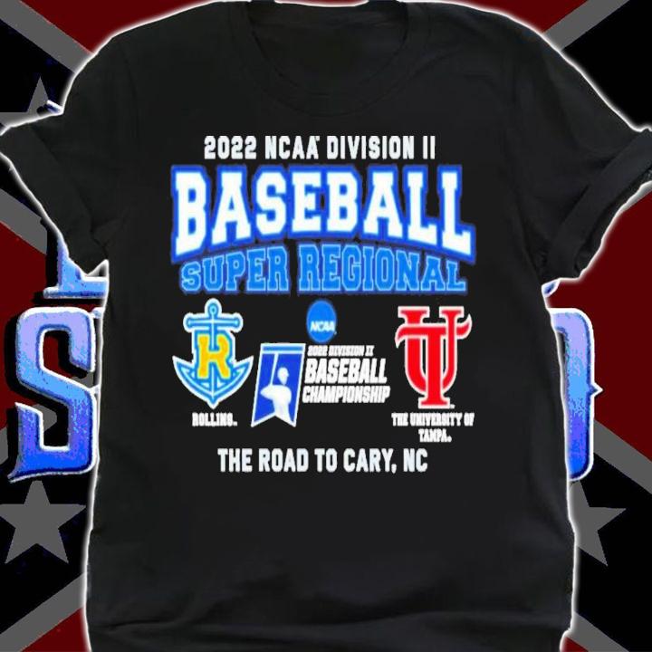 Division II Baseball Super Regional Champion Rollins Vs The University Of Tampa 2022 T-Shirt t-shirt