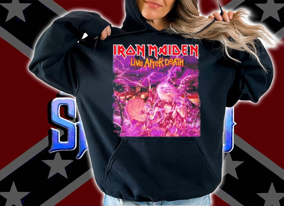Iron Maiden Live After Death Shirt t-shirt hoodie