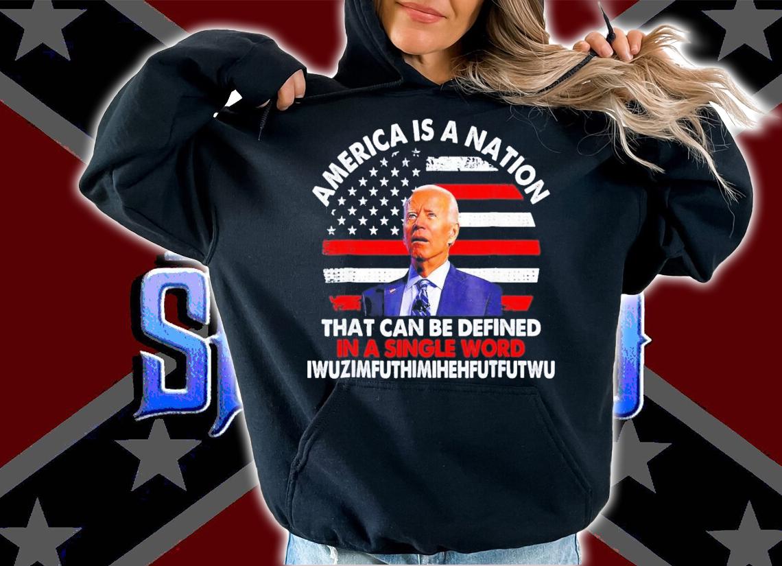 Joe Biden America Is A Nation That Can Be Defined In Single Word T-Shirt t-shirt