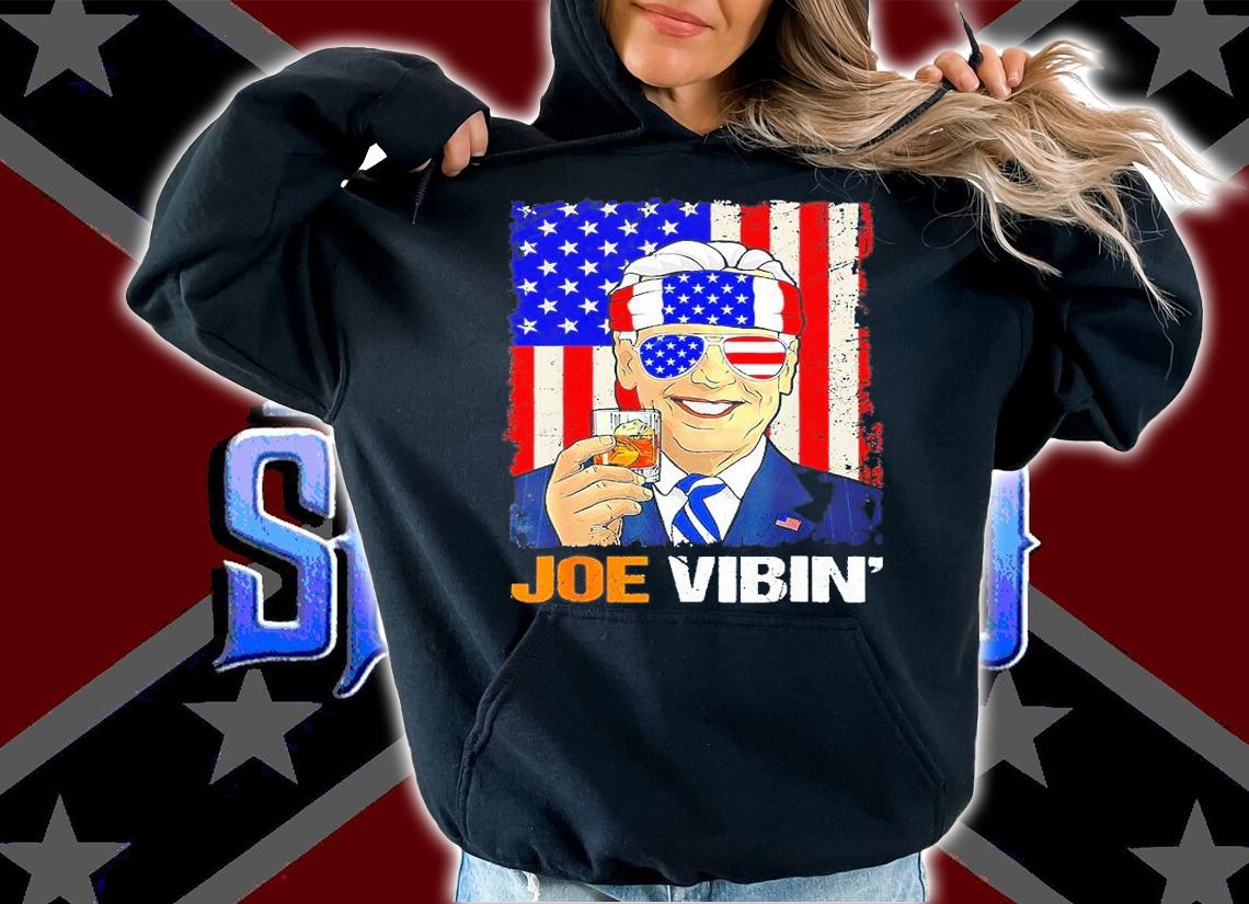 Joe US Flag 4th Of July President Biden Retro Drinking T-Shirt t-shirt hoodie