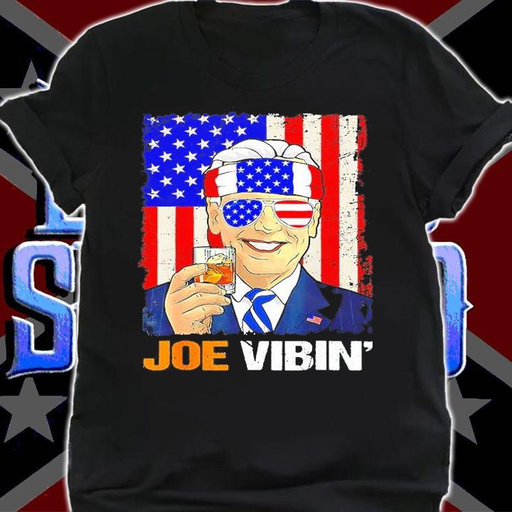 Joe US Flag 4th Of July President Biden Retro Drinking T-Shirt t-shirt shirt