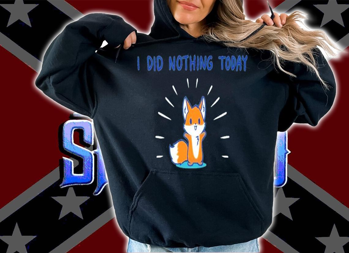 Joode I Did Nothing Today Shirt t-shirt