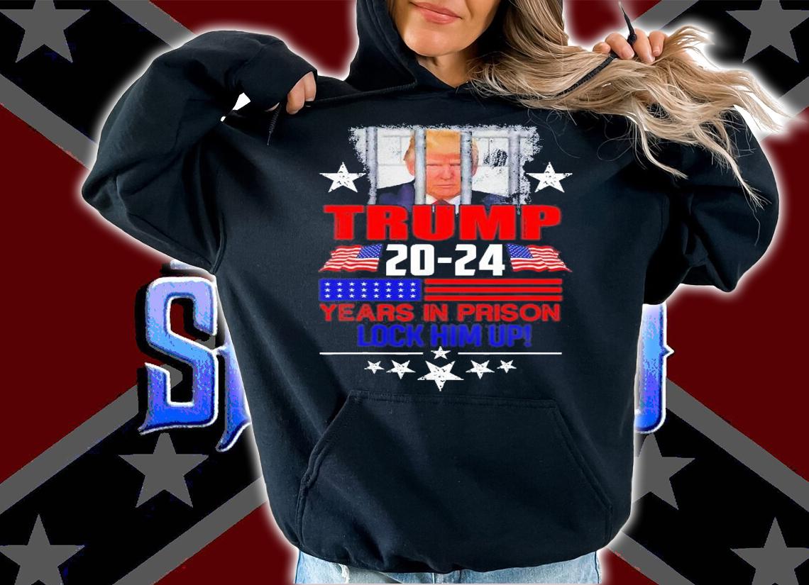 Lock Him Up 2020-2024 Years In Prison Anti-Trump Political t-shirt