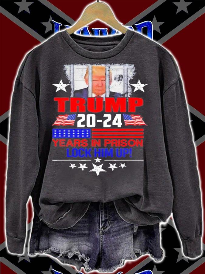 Lock Him Up 2020-2024 Years In Prison Anti-Trump Political t-shirt