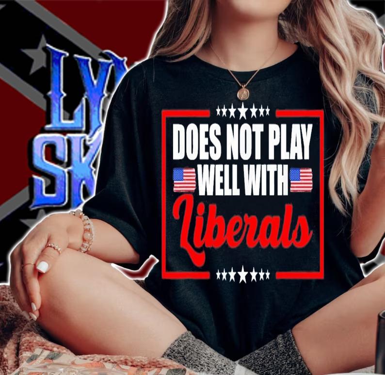 Political Report Card Does Not Play Well With Liberals T-Shirt t-shirt woman shirt