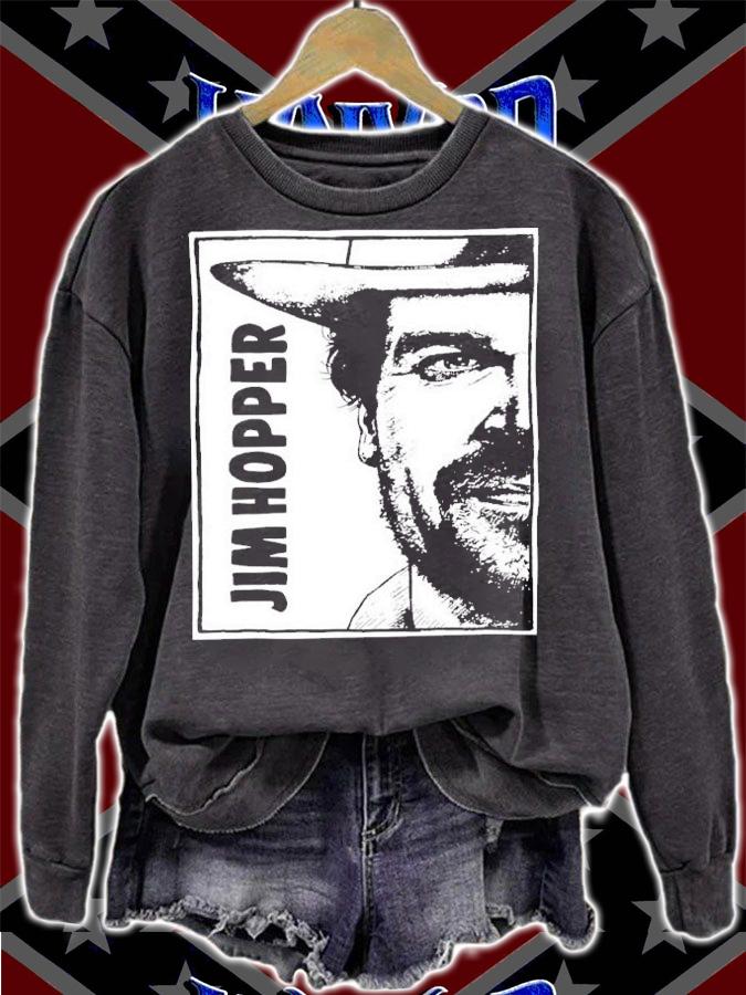 Portrait Jim Hopper Stranger Things T-Shirt t-shirt