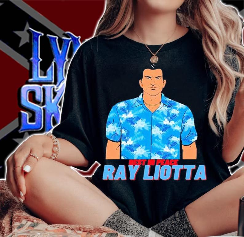 Ray Liotta Rest In Peace T-Shirt t-shirt woman shirt
