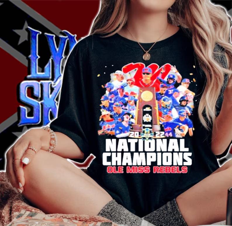 National Champions 2022 Ole Miss Rebels Team Shirt t-shirt