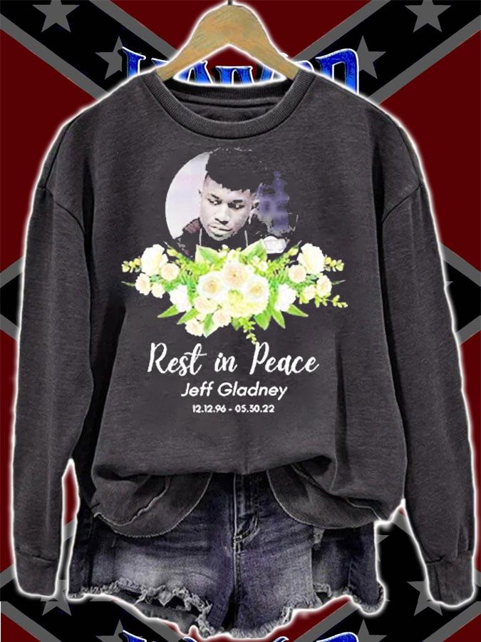 Rest In Pece Jeff Gladney RIP 1996 2022 T-Shirt t-shirt sweatshirt