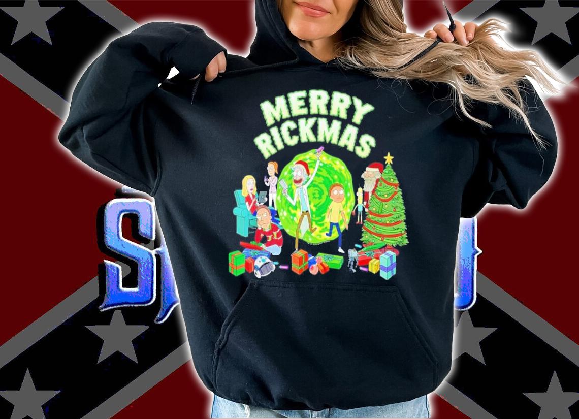 Rick And Morty Merry Rickmas shirt t-shirt hoodie