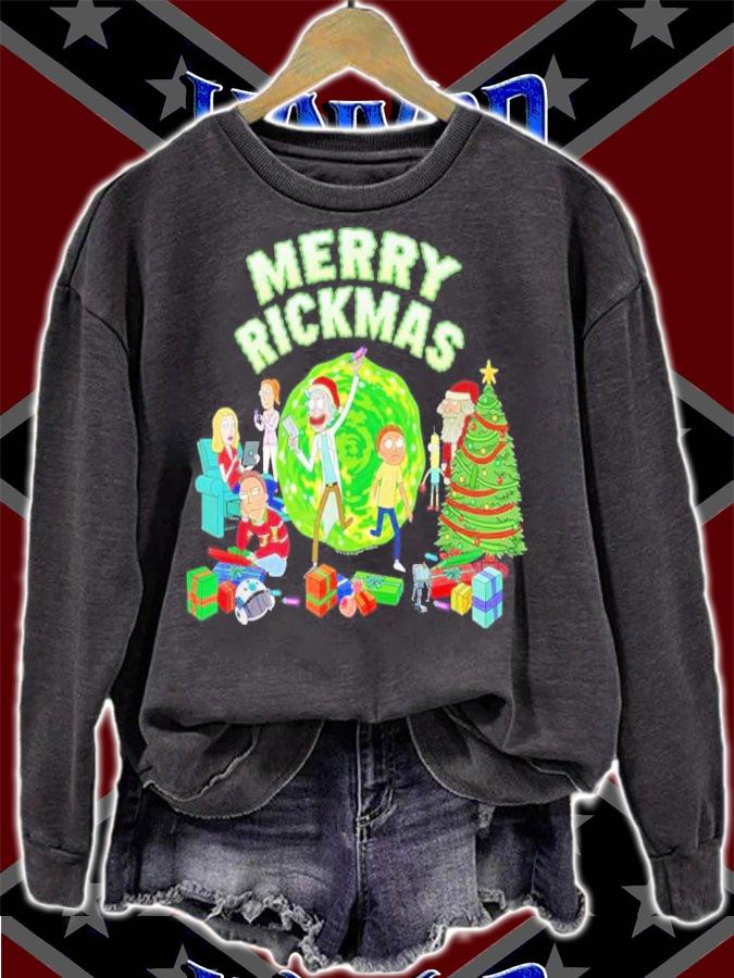 Rick And Morty Merry Rickmas shirt t-shirt sweatshirt