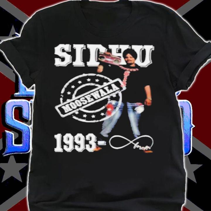 Sidhu Moosewala Rapper 1993 Forever Shirt t-shirt