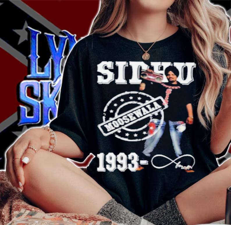Sidhu Moosewala Rapper 1993 Forever Shirt t-shirt