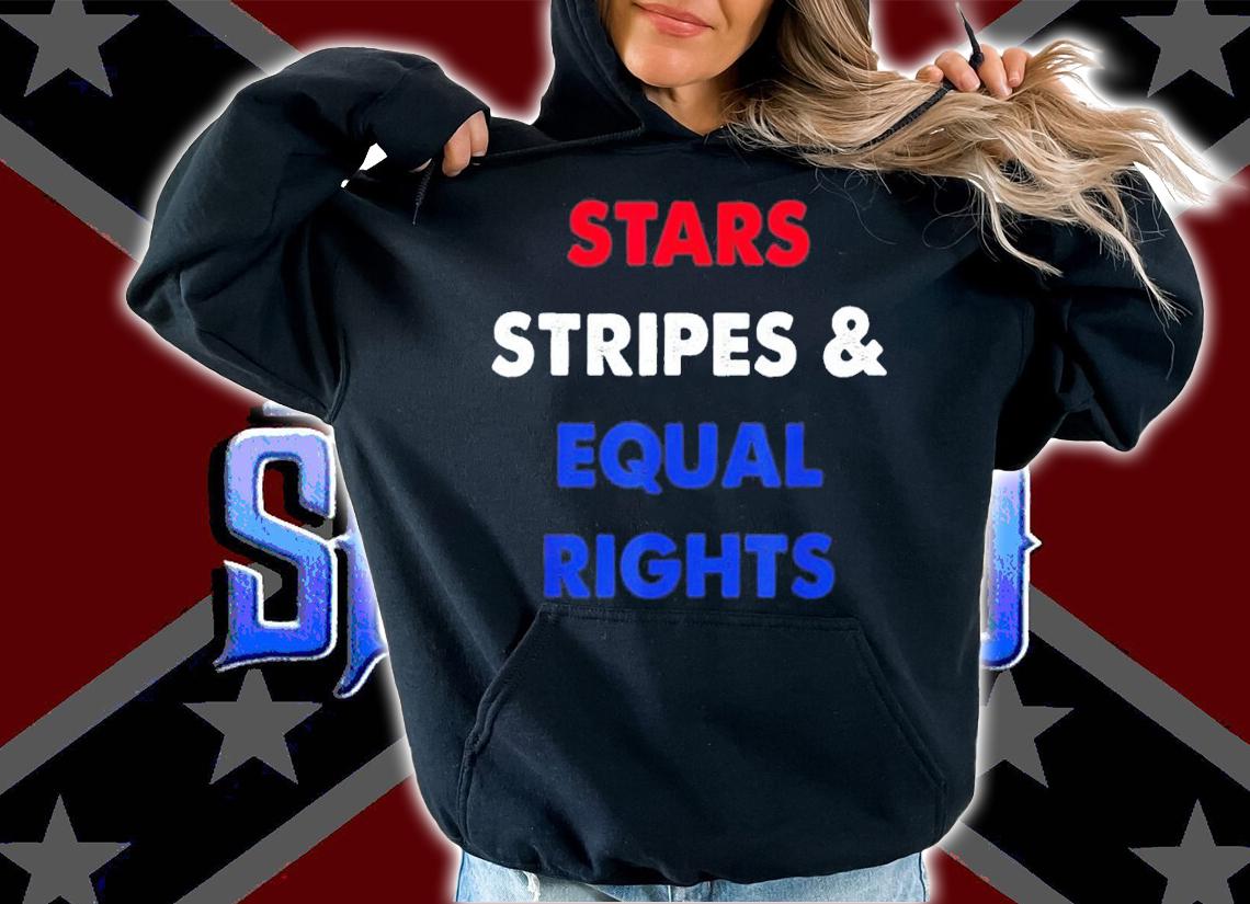Stars Stripes And Equal Rights 4th Of July T-Shirt t-shirt