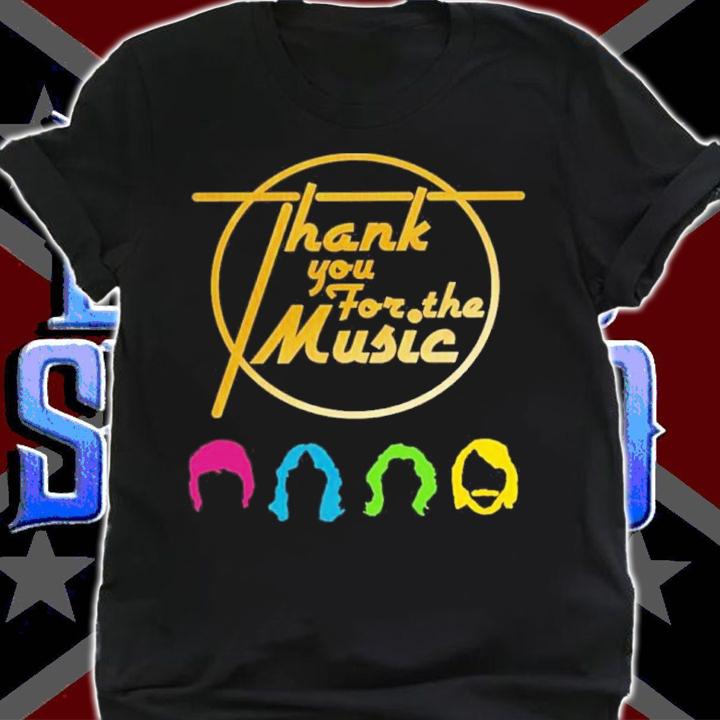 Thank You For The Music ABBA Shirt t-shirt