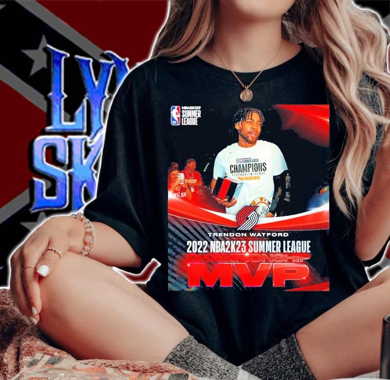 Trendon Watford 2022 NBA2k23 Summer League Championship MVP shirt t-shirt woman shirt