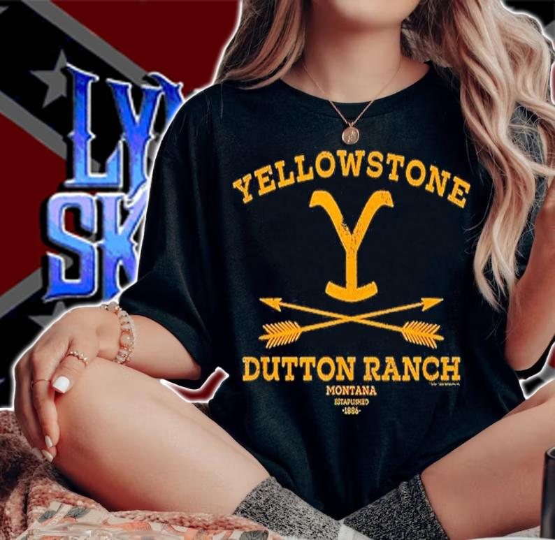 Yellowstone Dutton Ranch Arrows Shirt t-shirt