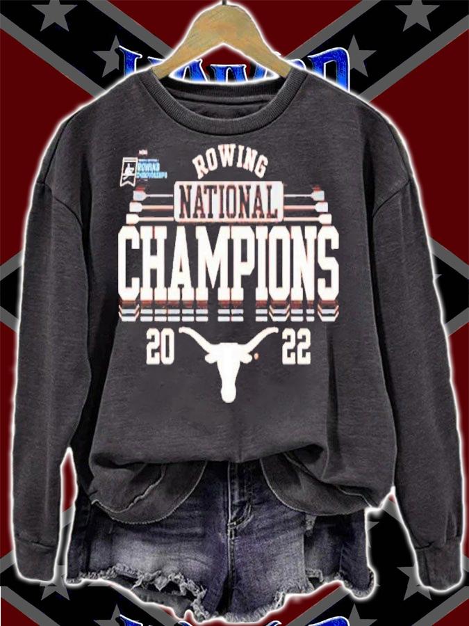 Texas Longhorns Rowing National Champions 2022 Shirt t-shirt