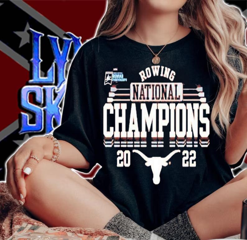 Texas Longhorns Rowing National Champions 2022 Shirt t-shirt