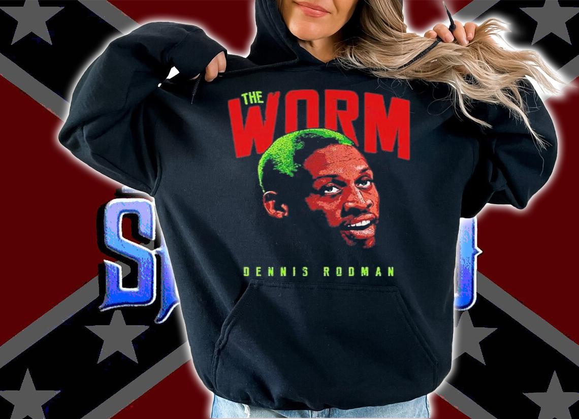 The Worm Dennis Rodman Basketball Vintage Shirt t-shirt hoodie