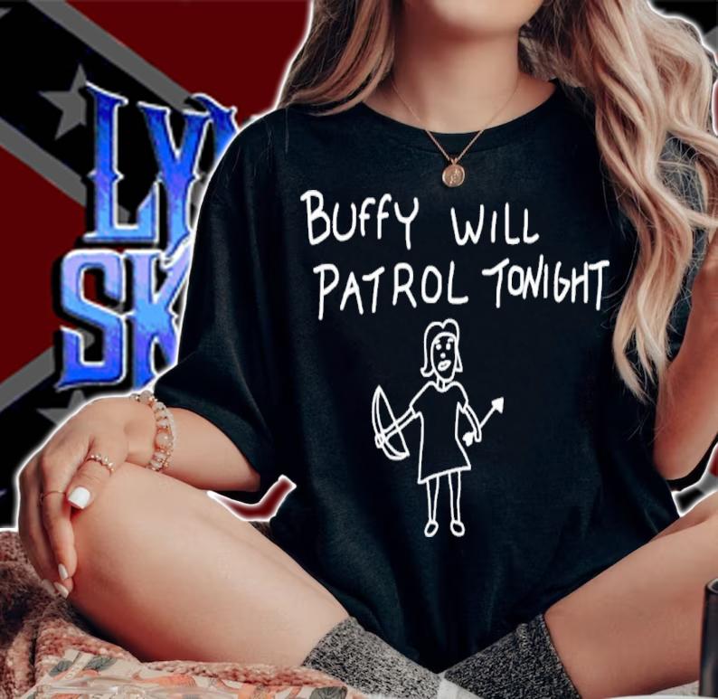 Vivellimac Buffy Will Patrol Tonight Shirt t-shirt woman shirt