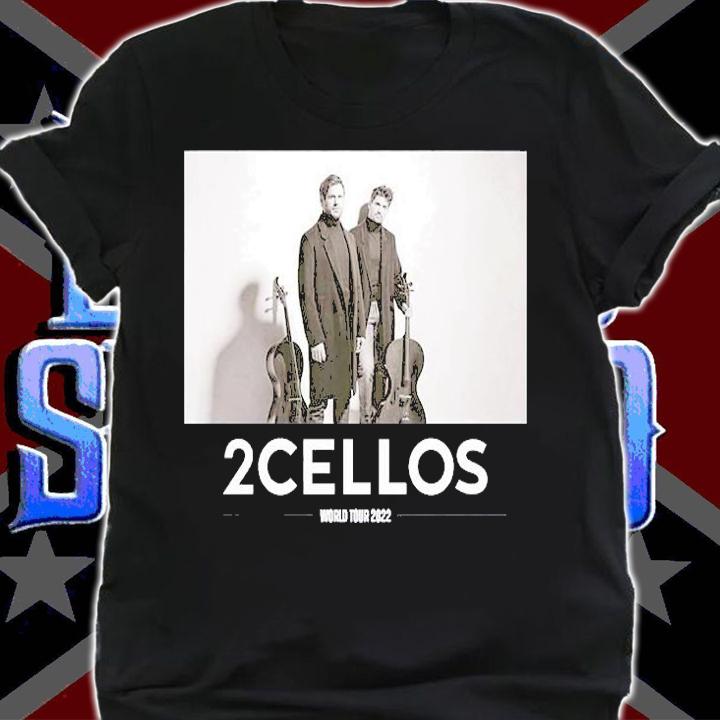 2CELLOS Dedicated US Tour 2022 Double Sided T-Shirt t-shirt