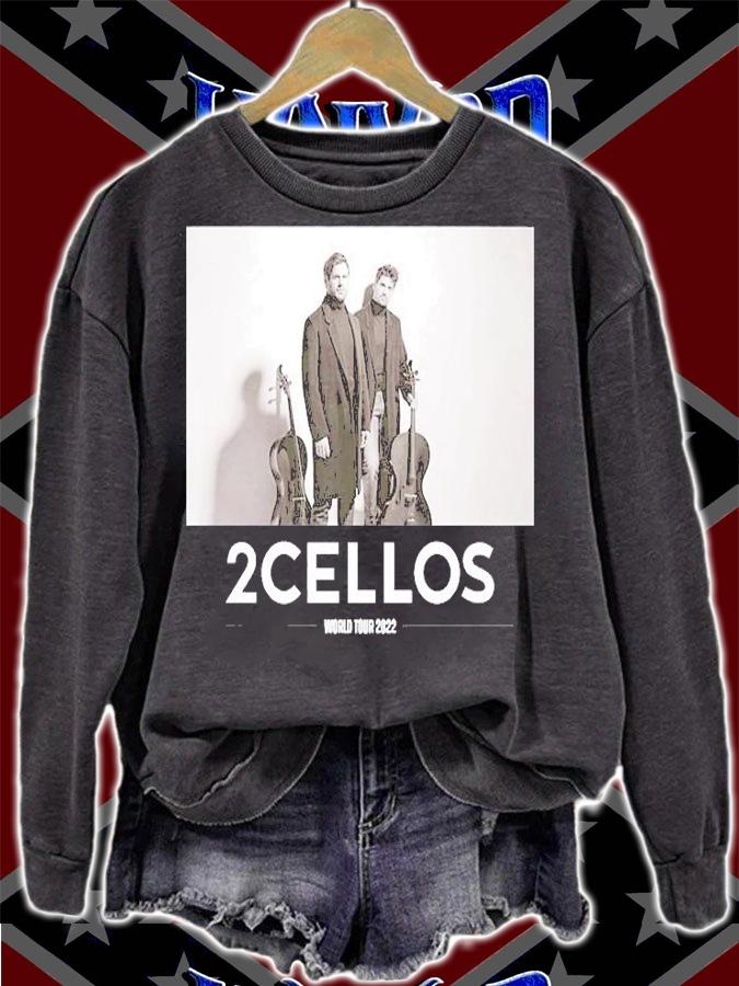 2CELLOS Dedicated US Tour 2022 Double Sided T-Shirt t-shirt