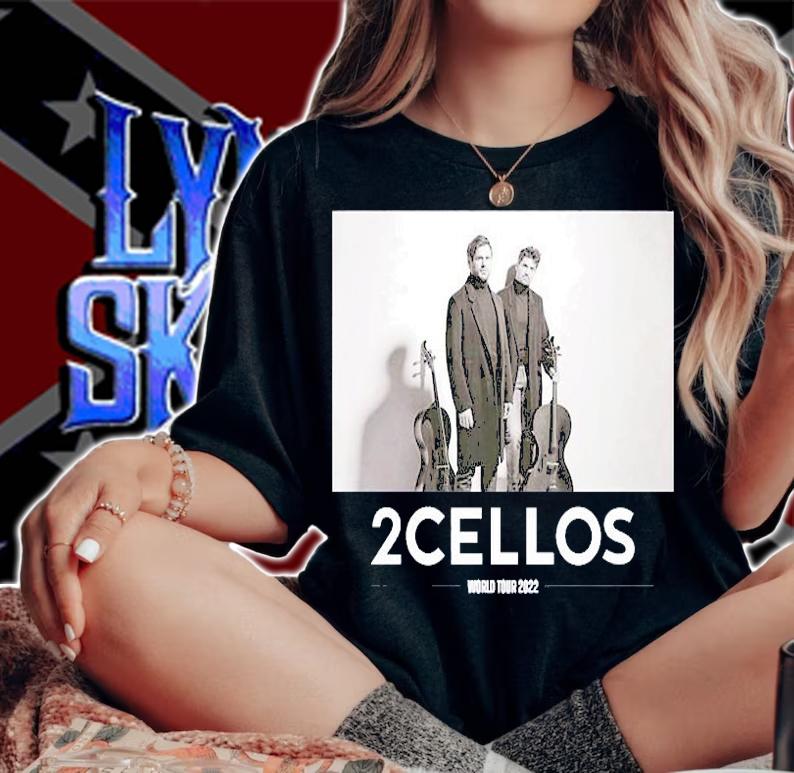 2CELLOS Dedicated US Tour 2022 Double Sided T-Shirt t-shirt