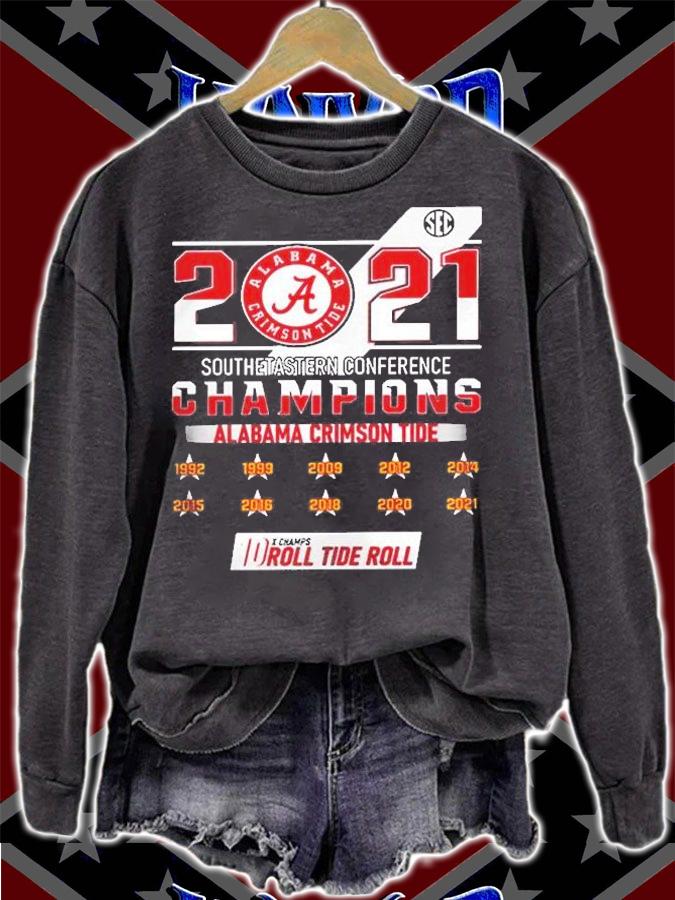 2021 Southeastern Conference Champions Alabama Crimson Tide Shirt t-shirt
