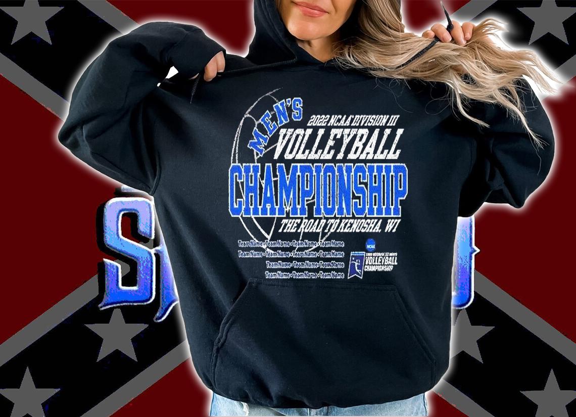2022 Division III Men's Volleyball Championship The Road To Kenosha T-Shirt t-shirt
