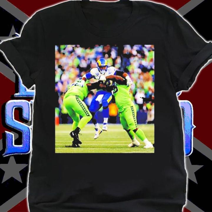 Aaron Donald Los Angeles Rams Vs Seattle Seahawks T-shirt t-shirt