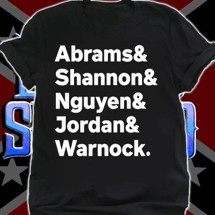 Abrams Shannon Nguyen Jordan Warnock T-Shirt t-shirt