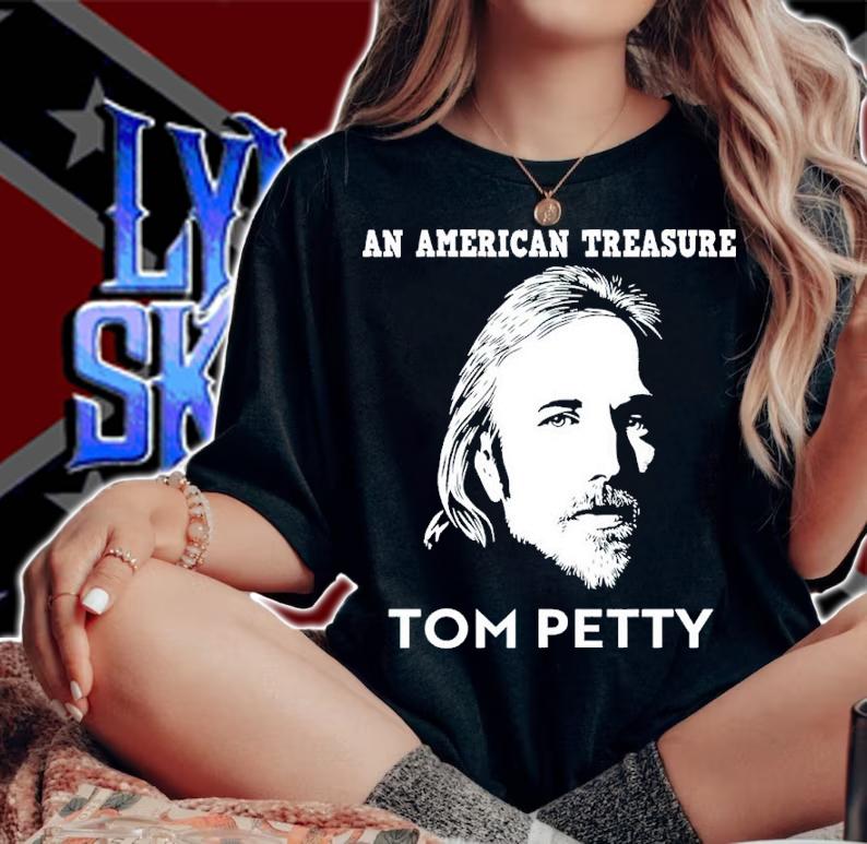An American Treasure Tom Petty Shirt t-shirt woman shirt