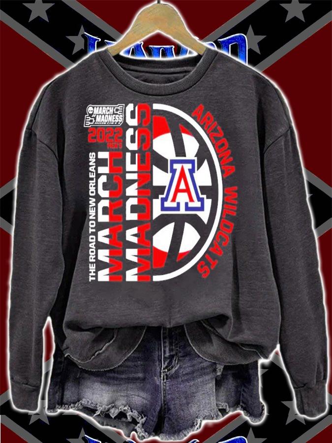 Arizona Wildcats 2022 NCAA March Madness The Road To New Orleans Shirt t-shirt