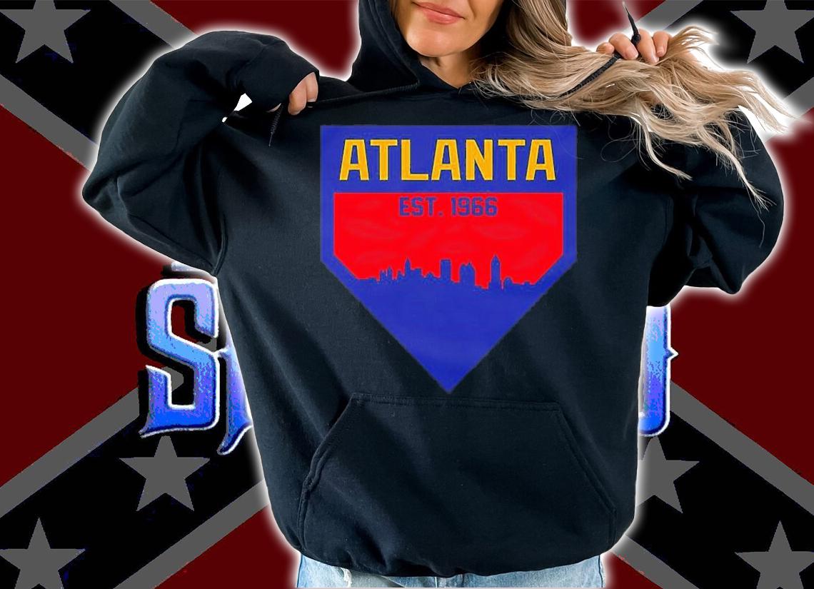 Atlanta Home Plate Skyline T-Shirt t-shirt hoodie