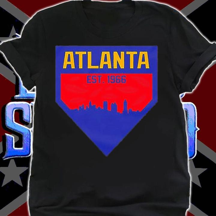 Atlanta Home Plate Skyline T-Shirt t-shirt shirt