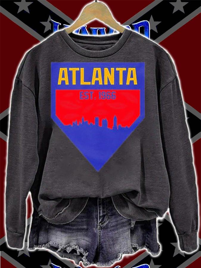 Atlanta Home Plate Skyline T-Shirt t-shirt sweatshirt