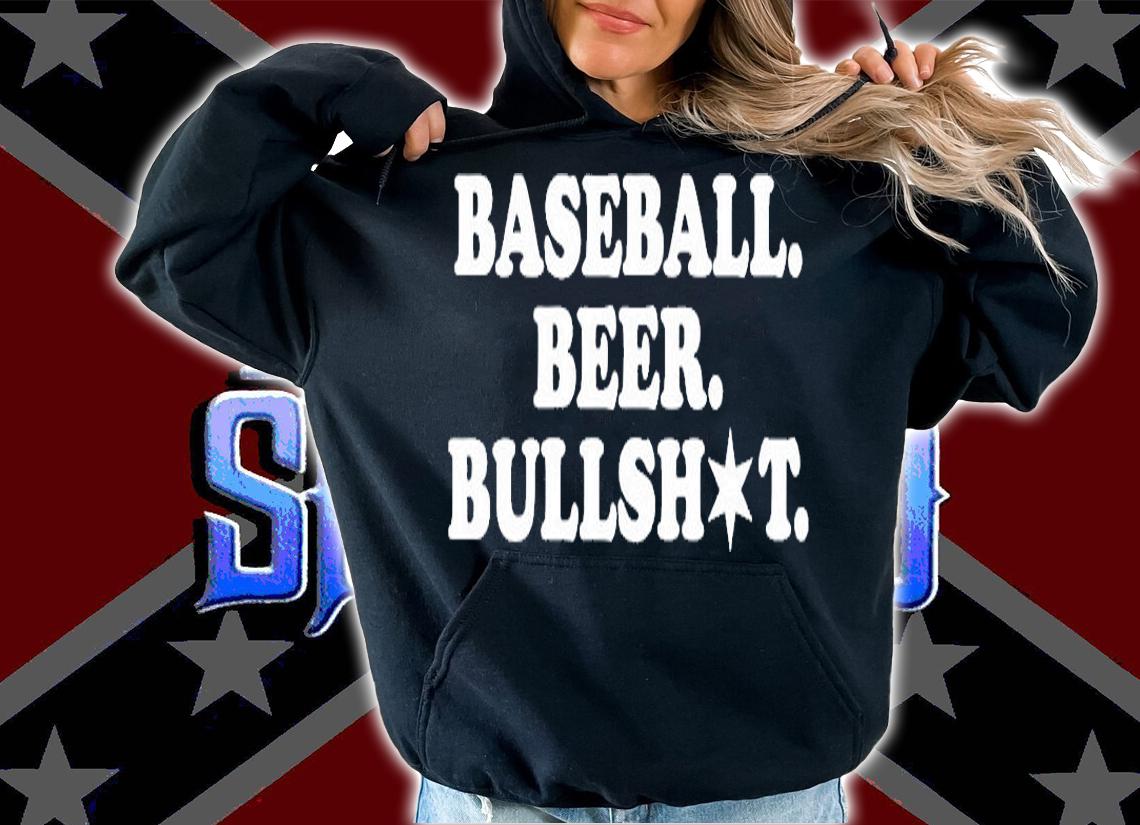 Baseball Beer Bullshit shirt t-shirt